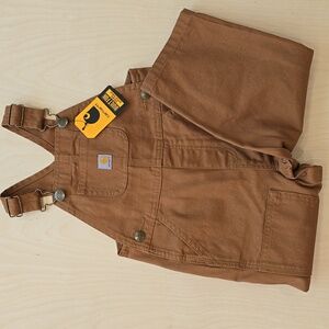 Carhartt Canvas Bib Overall Brown